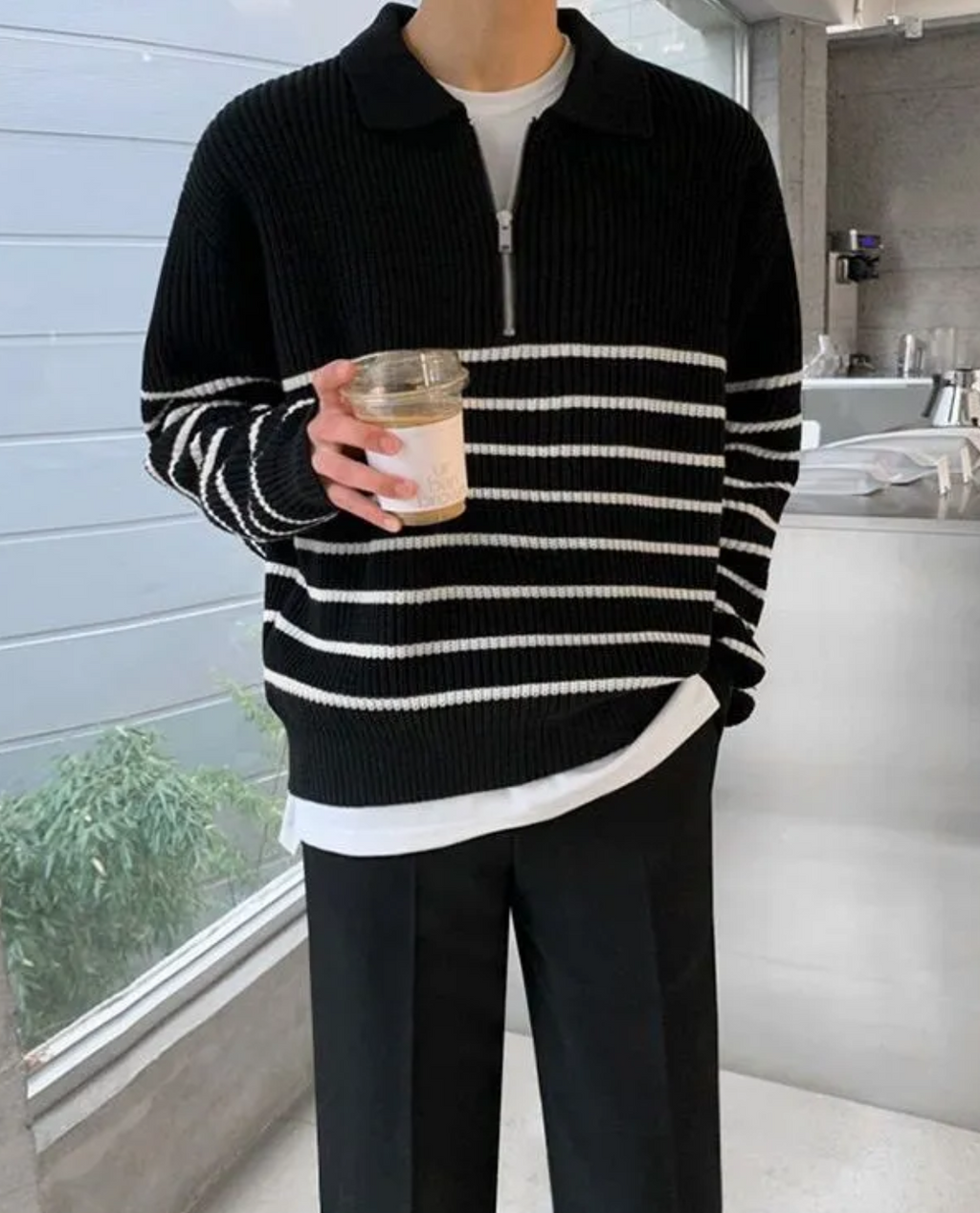 Strickpullover TRELLEBORG aus Baumwolle