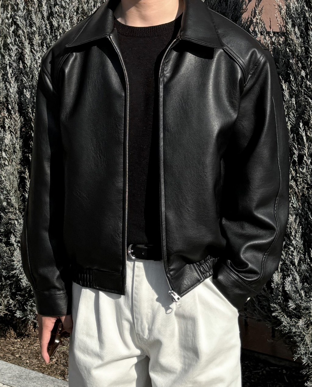 Jacke WURE aus Leder