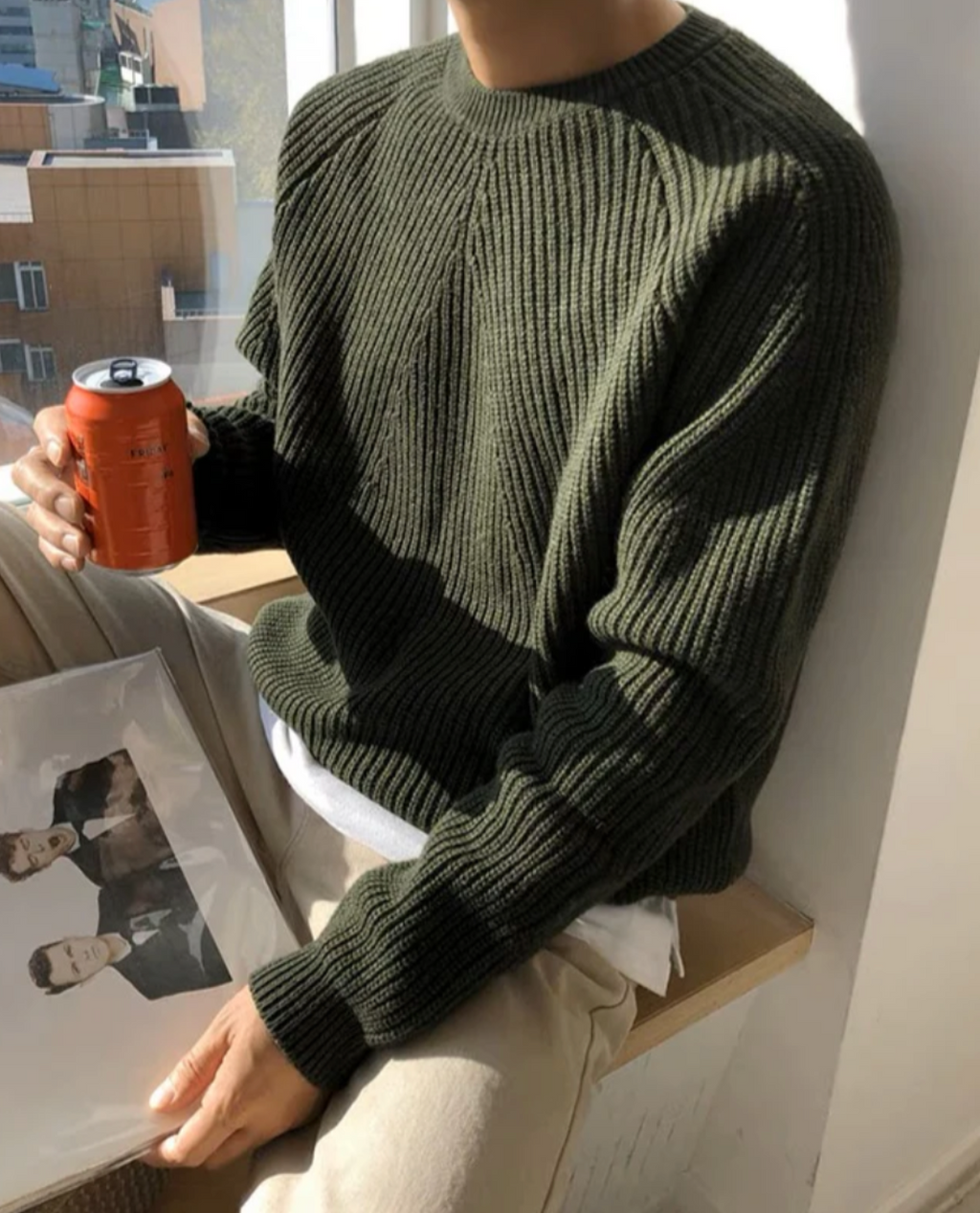Skandinavischer Herrenpullover