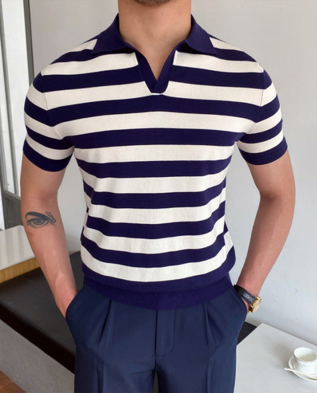 EBBA Poloshirt aus Baumwolle