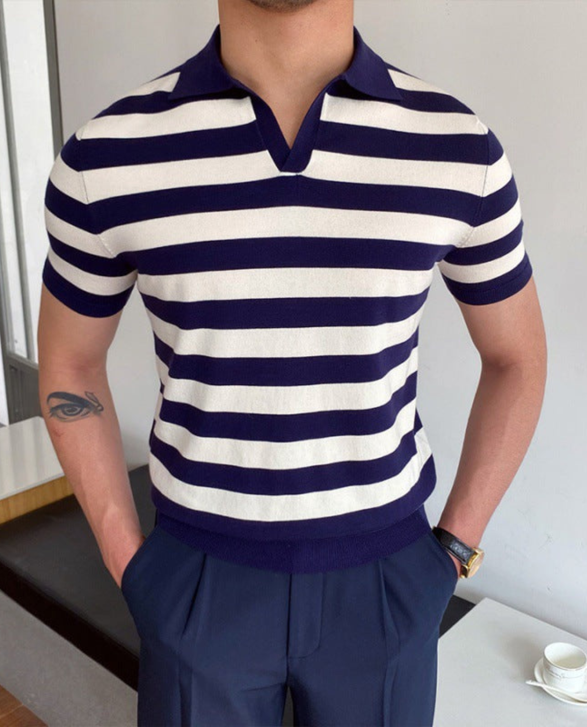 EBBA Poloshirt aus Baumwolle