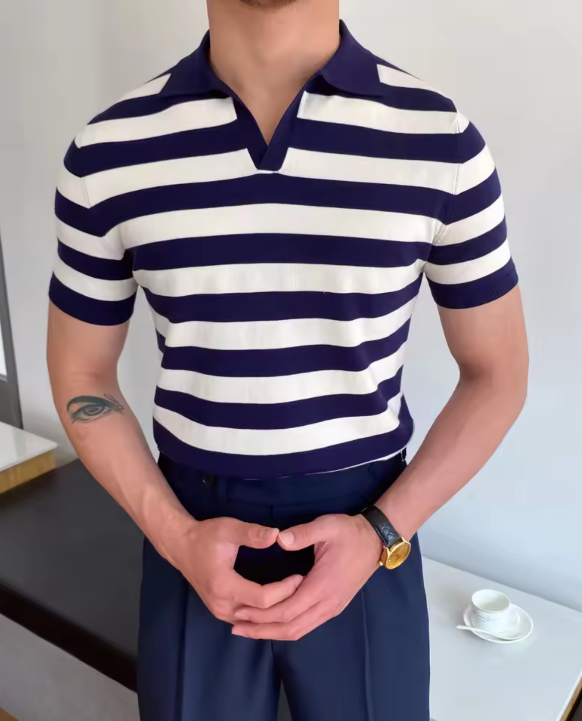 EBBA Poloshirt aus Baumwolle