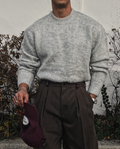 Strickpullover SANNA aus Mohair und Wolle