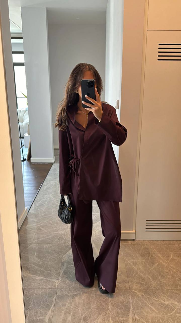 FRYN Bluse - Bordeaux