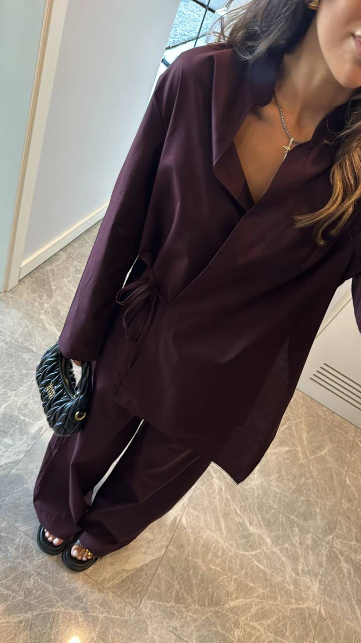 FRYN Bluse - Bordeaux