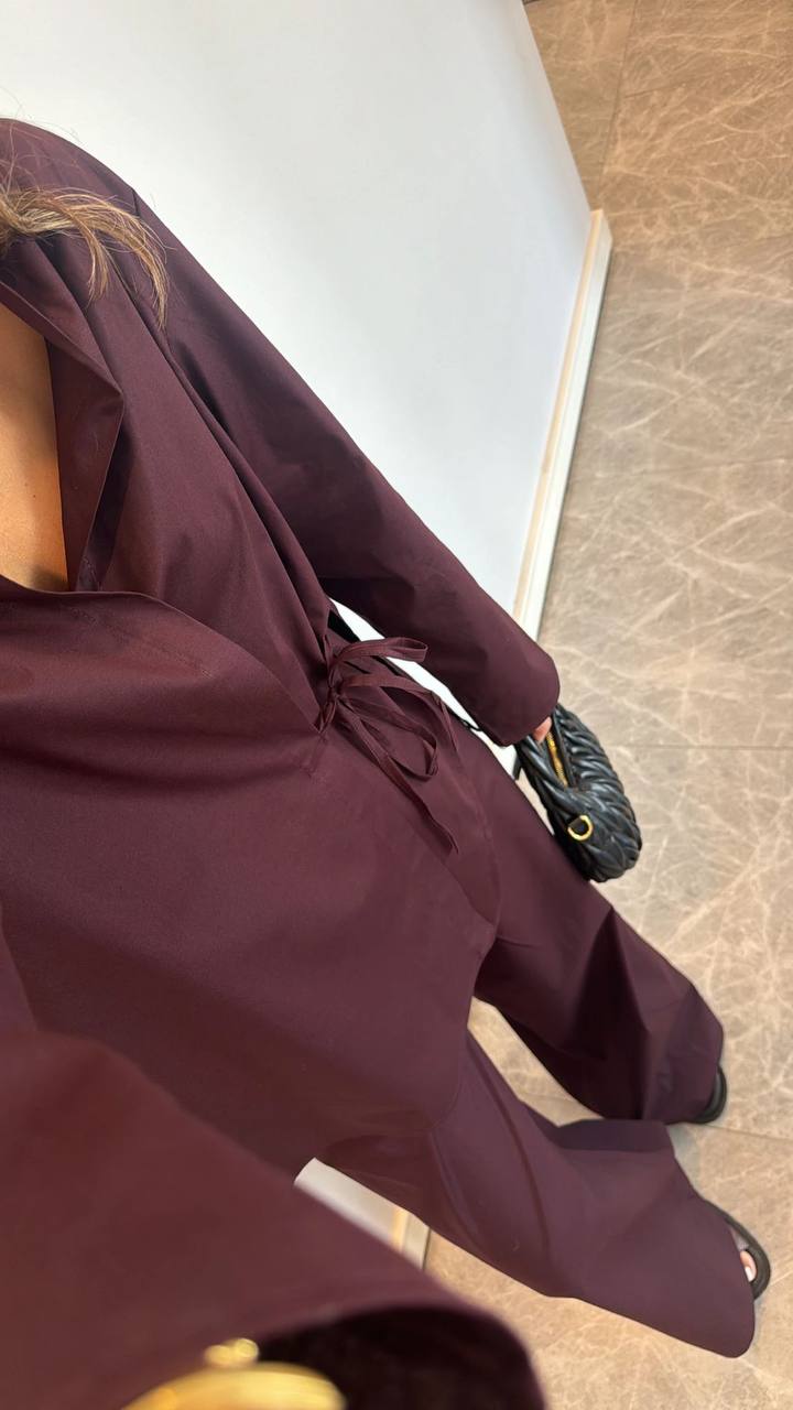 FRYN Bluse - Bordeaux