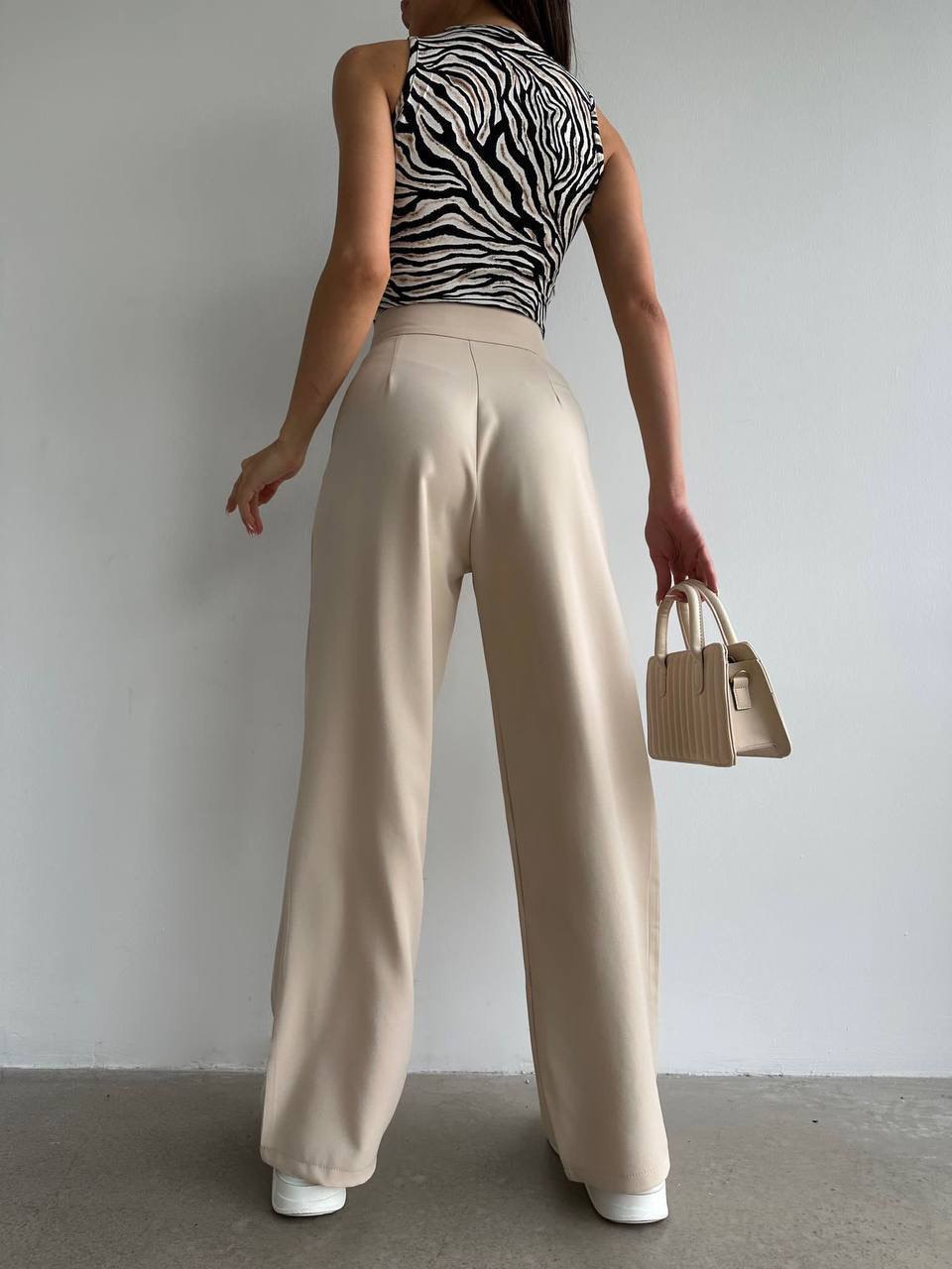 OOKE Stoffhose - Creme