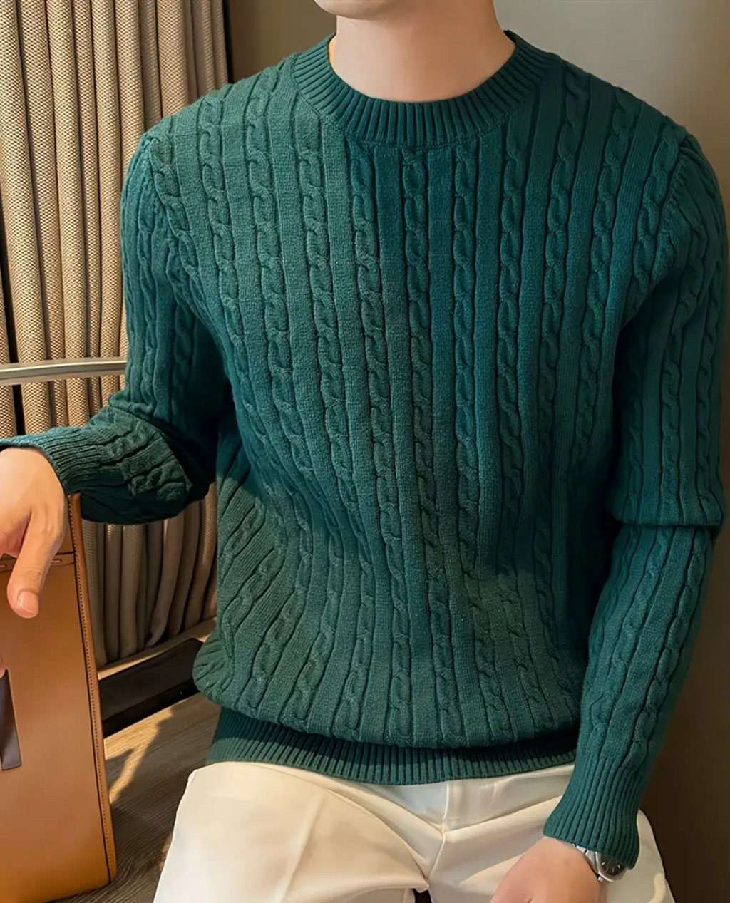 Pullover VARBERG aus Baumwollmischung