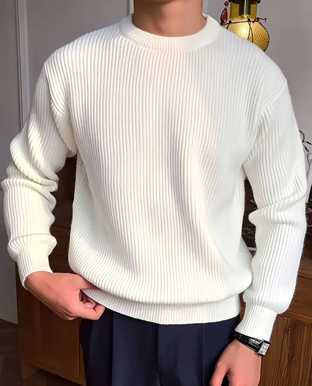 Strickpullover GRAN aus Baumwollmischung