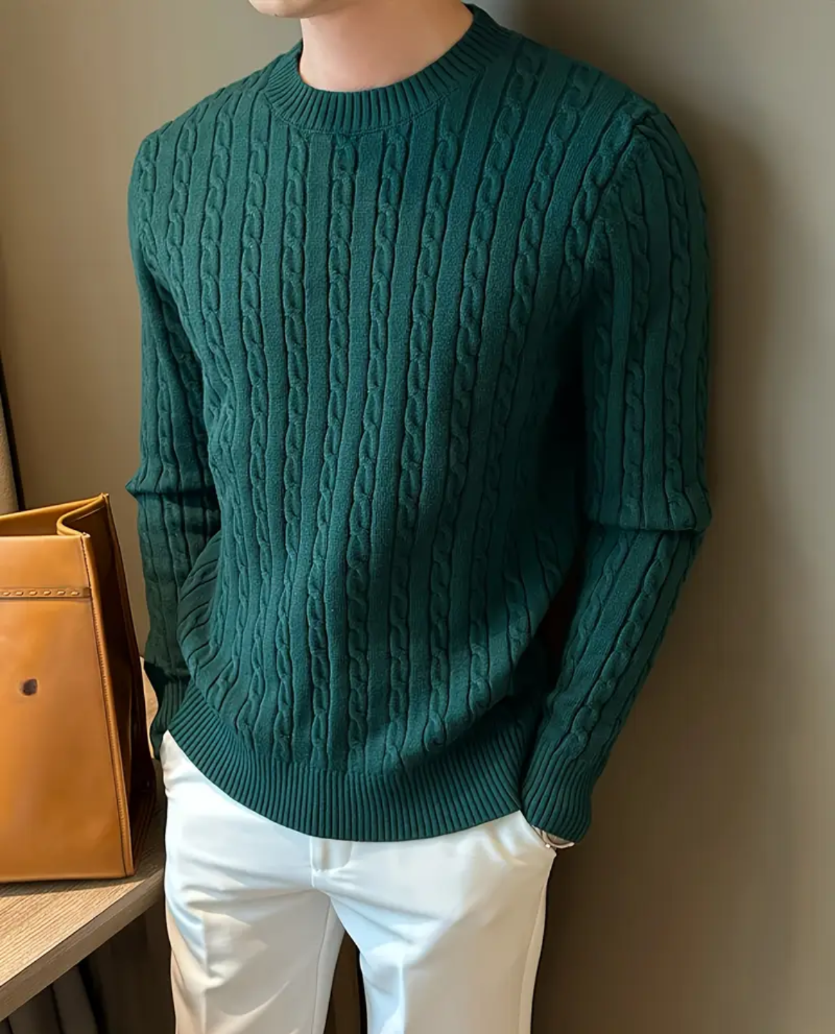 Pullover VARBERG aus Baumwollmischung