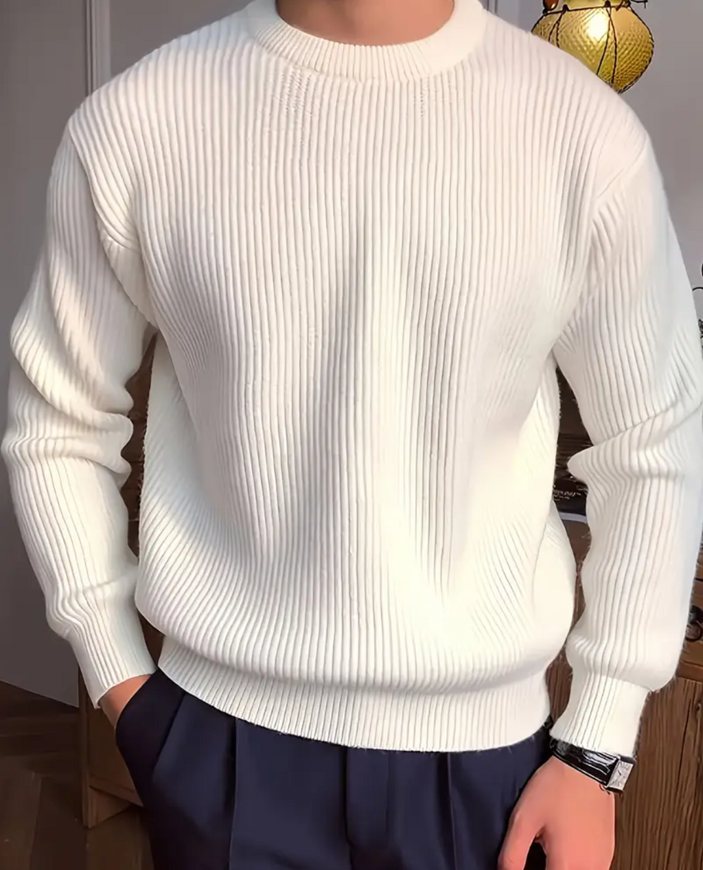 Strickpullover GRAN aus Baumwollmischung