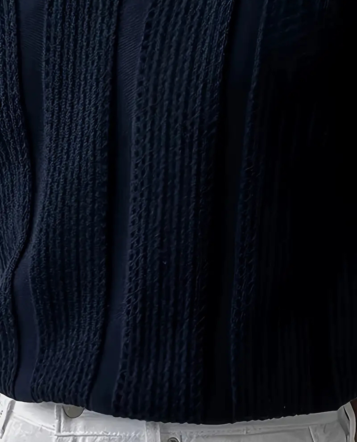 Poloshirt DAL aus leichtem Strickmix