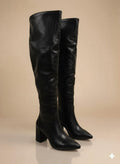Bottes Cuissardes - Croco (Talon Bloc)