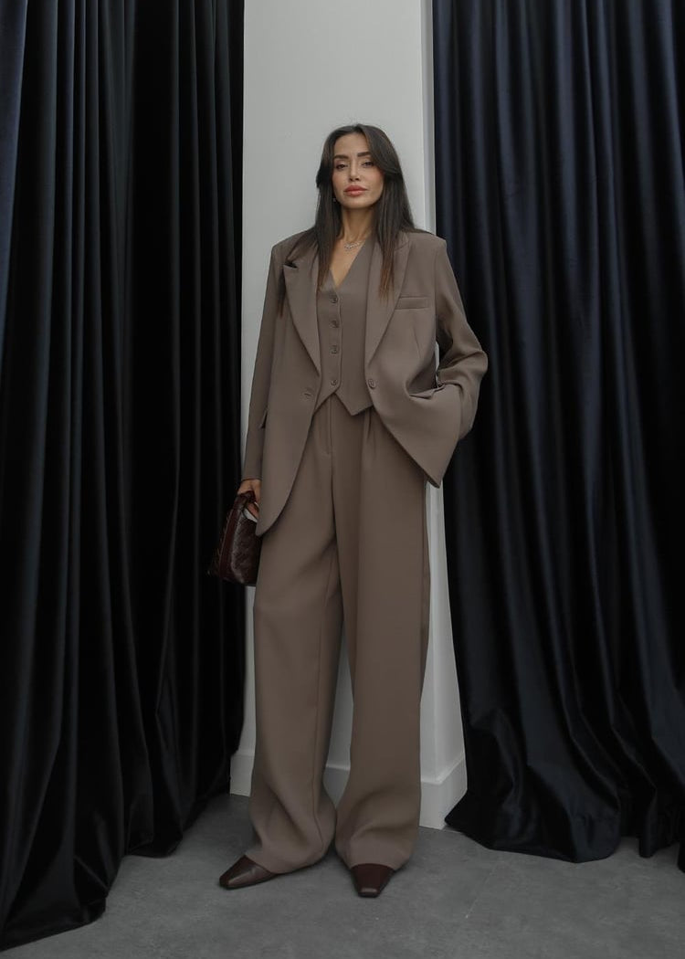 MINUT Anzug-Set - Taupe
