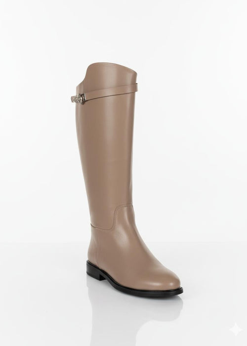 Stiefel MAREN aus Kunstleder - Taupe