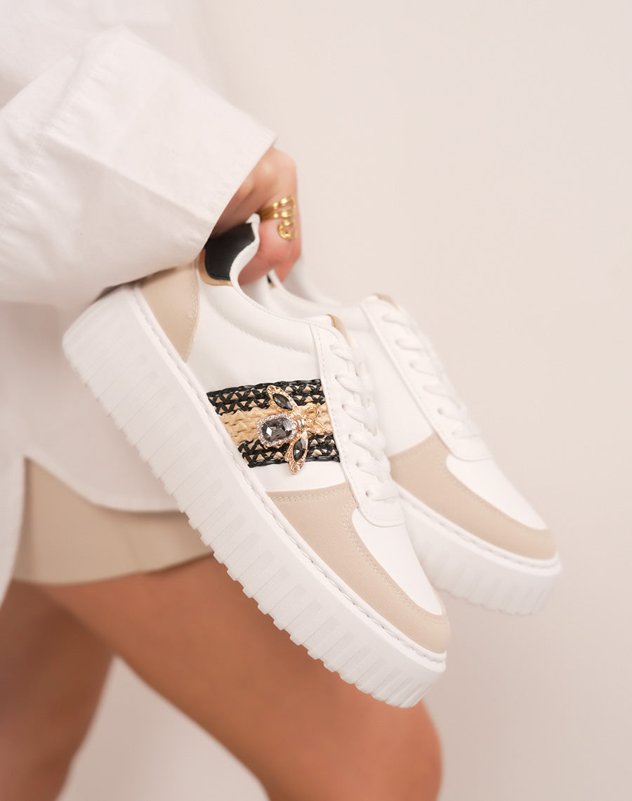 Sneaker HALVOR aus Wildlederimitat