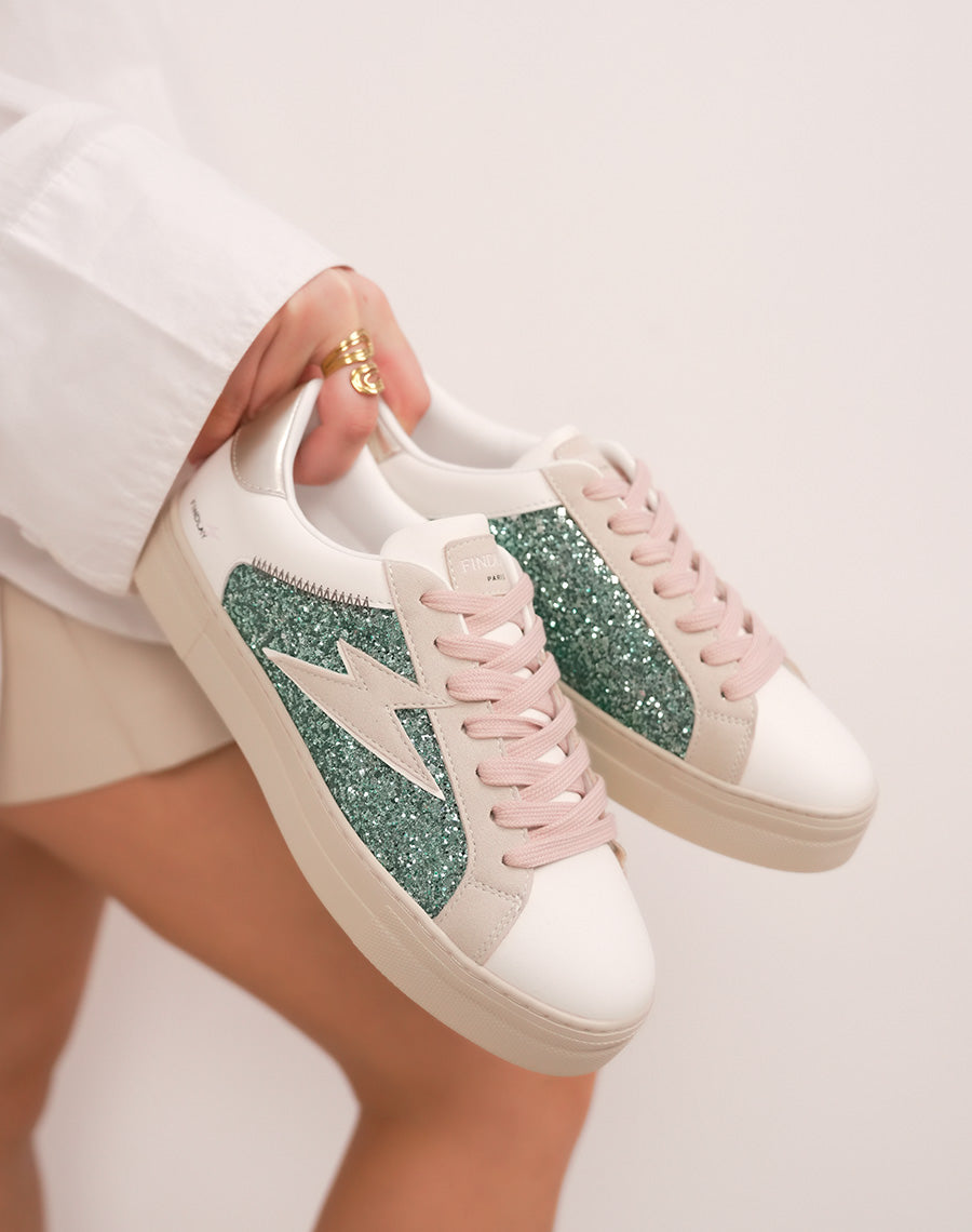 Sneaker FNGVE aus Wildlederimitat