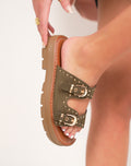Sandalen LJALTE aus Wildlederimitat