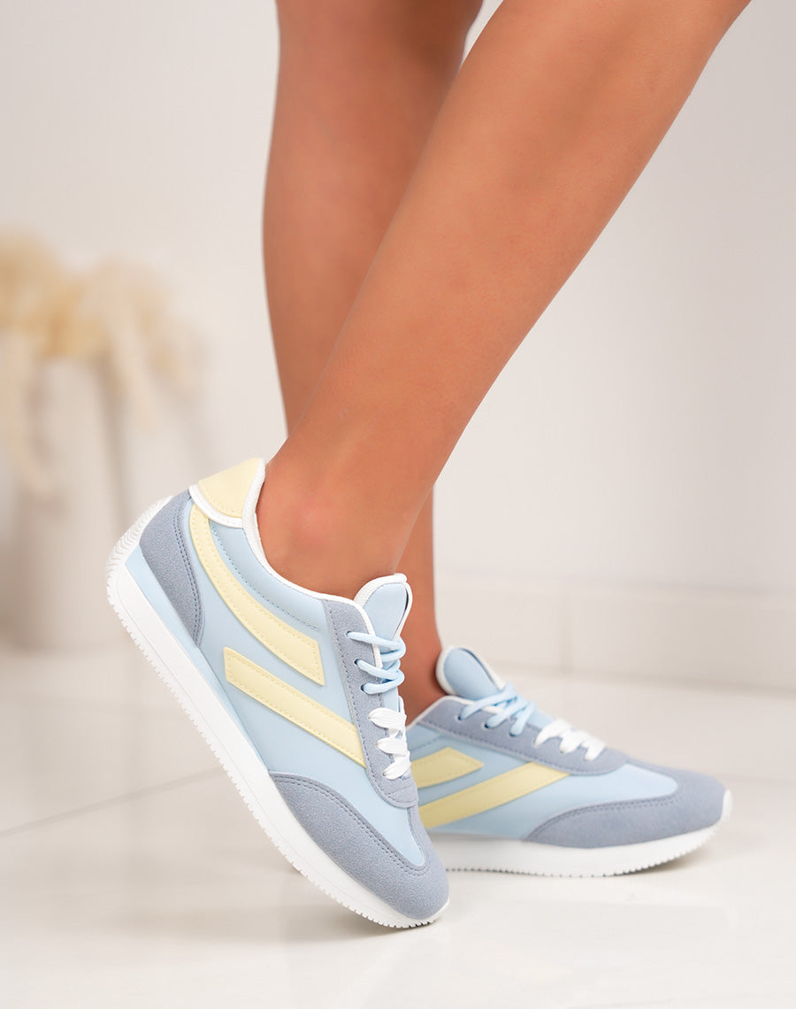 Sneaker LAPPEENRANTA aus Wildlederimitat