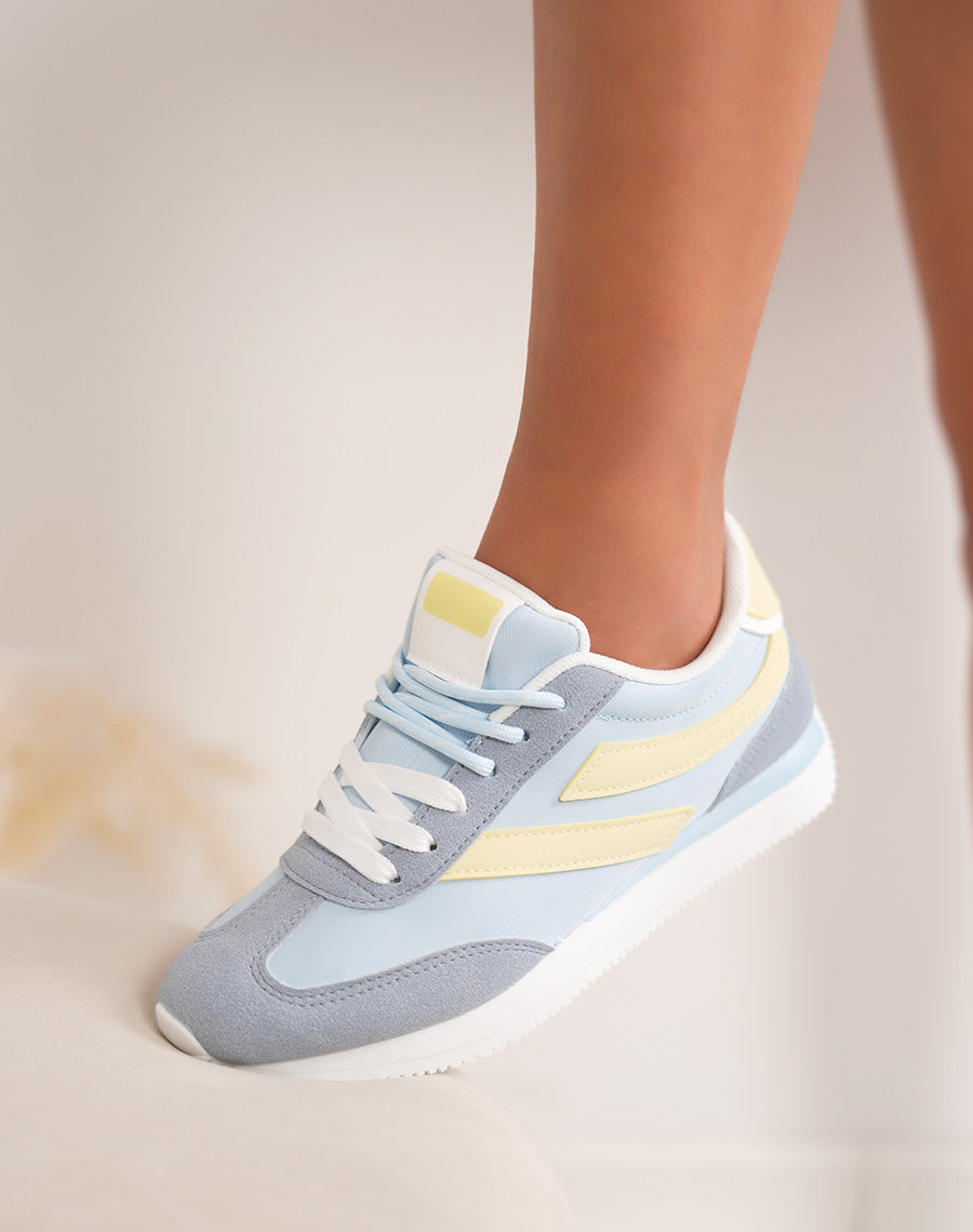 Sneaker LAPPEENRANTA aus Wildlederimitat