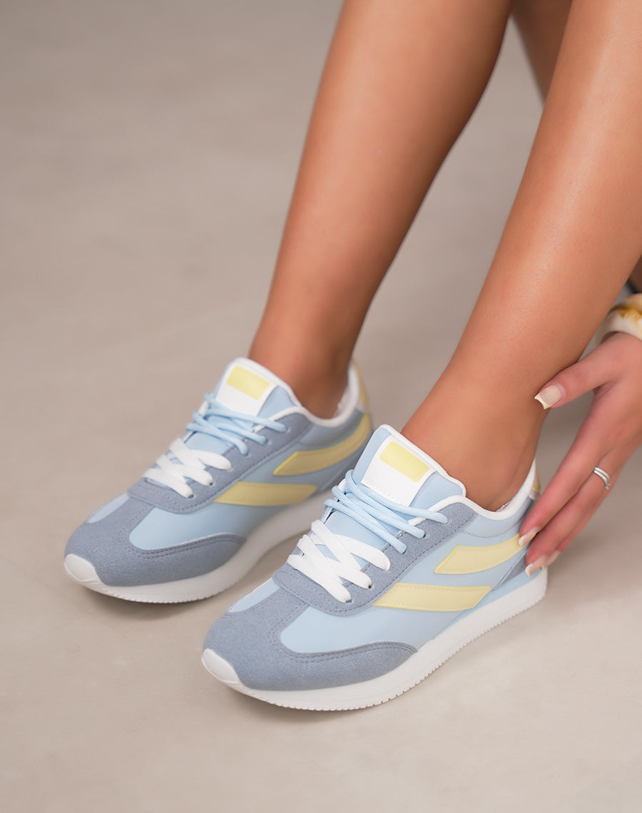 Sneaker LAPPEENRANTA aus Wildlederimitat