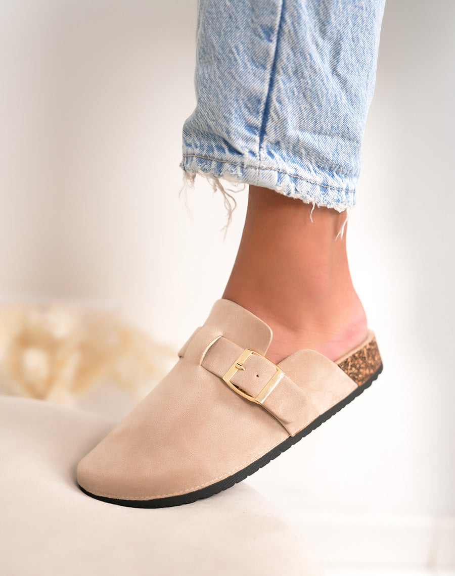 Sandalen QRVAR aus Wildlederimitat