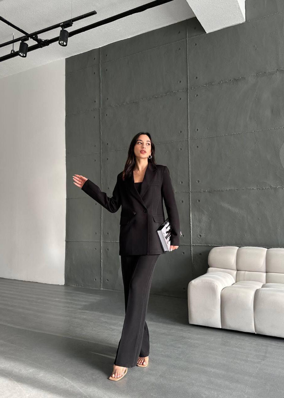 ANGVE Kostüm-Set aus Textil - Schwarz