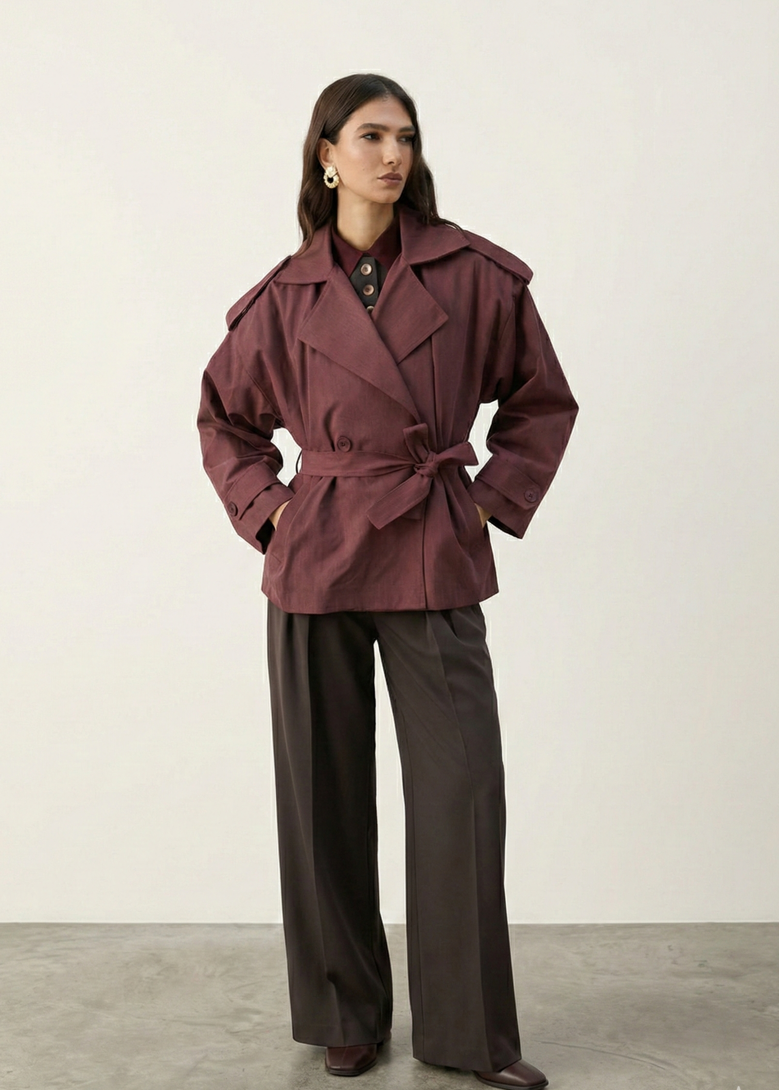 Jacke PALVOR - Bordeaux