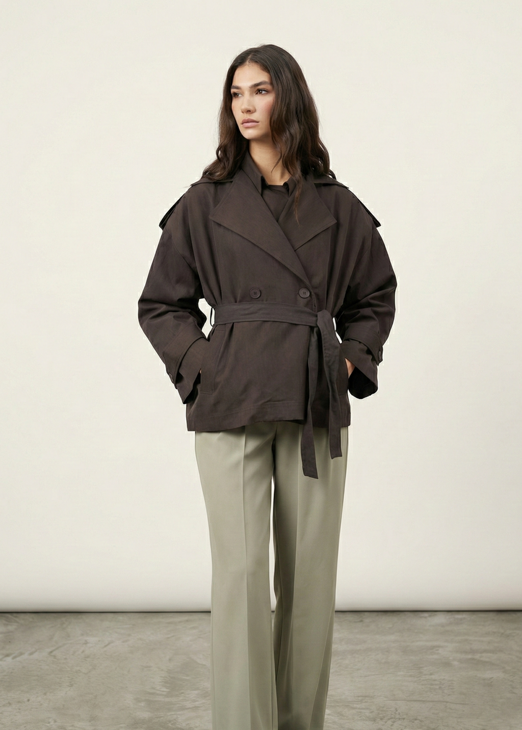 Jacke MOGENS - Braun