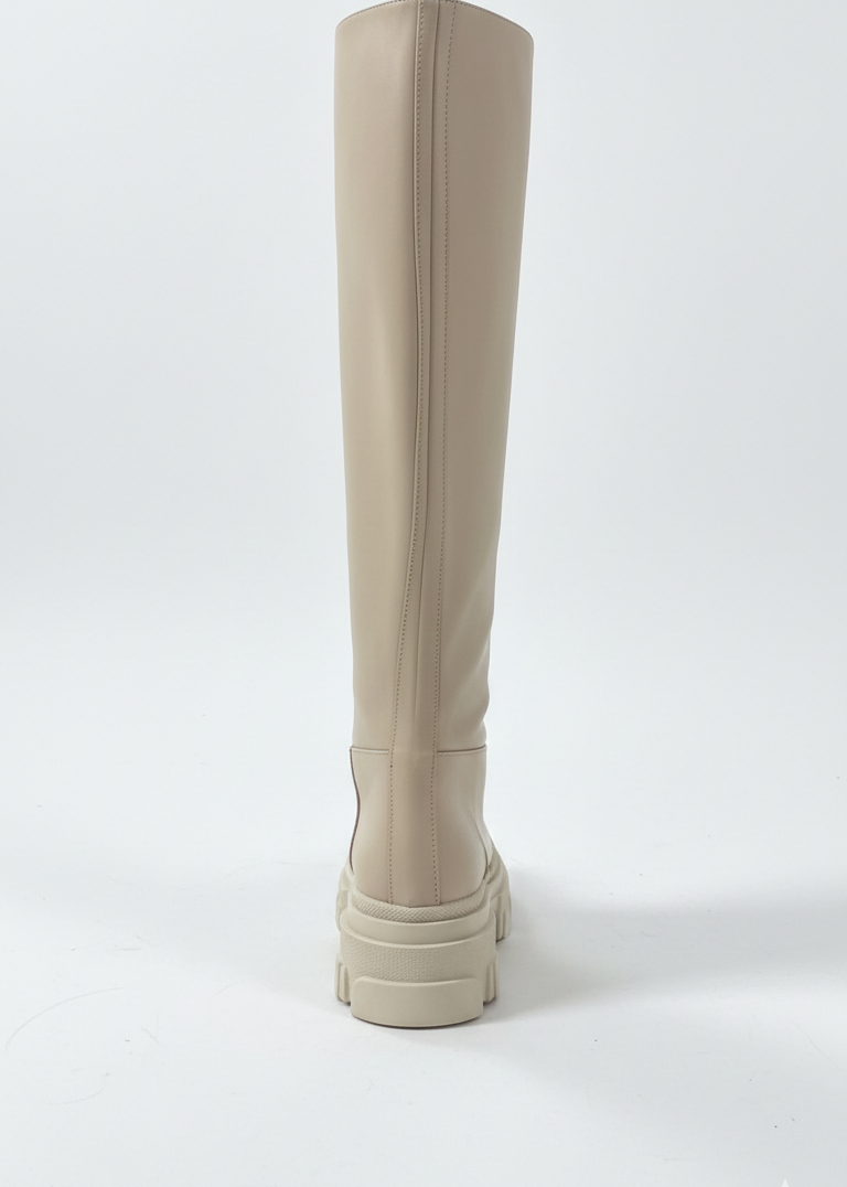 Stiefeletten OAGNE aus Kunstleder - Beige
