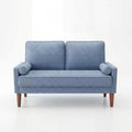 Skandinavisches Sofa Himmelblau