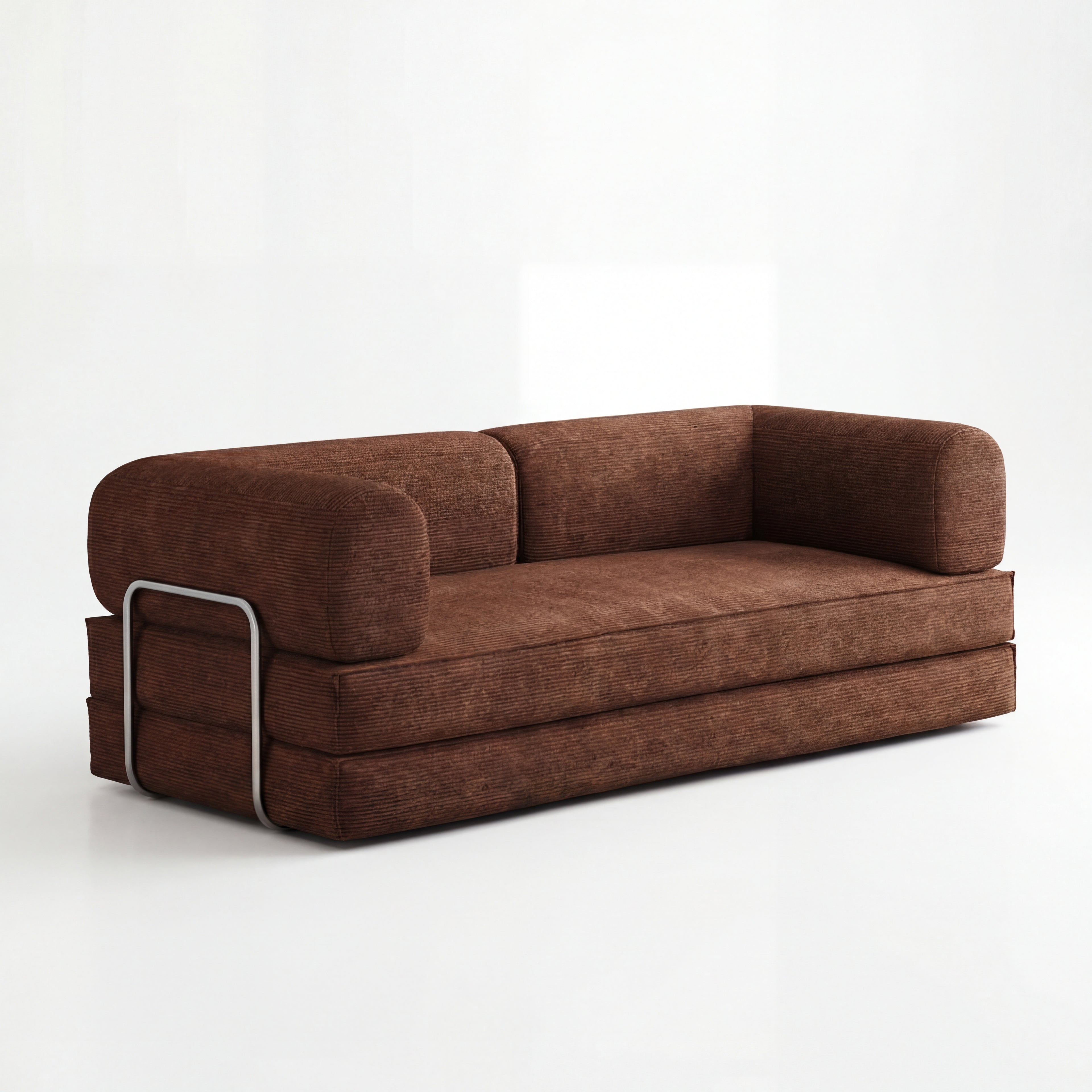 Skandinavisches Sofa Braun