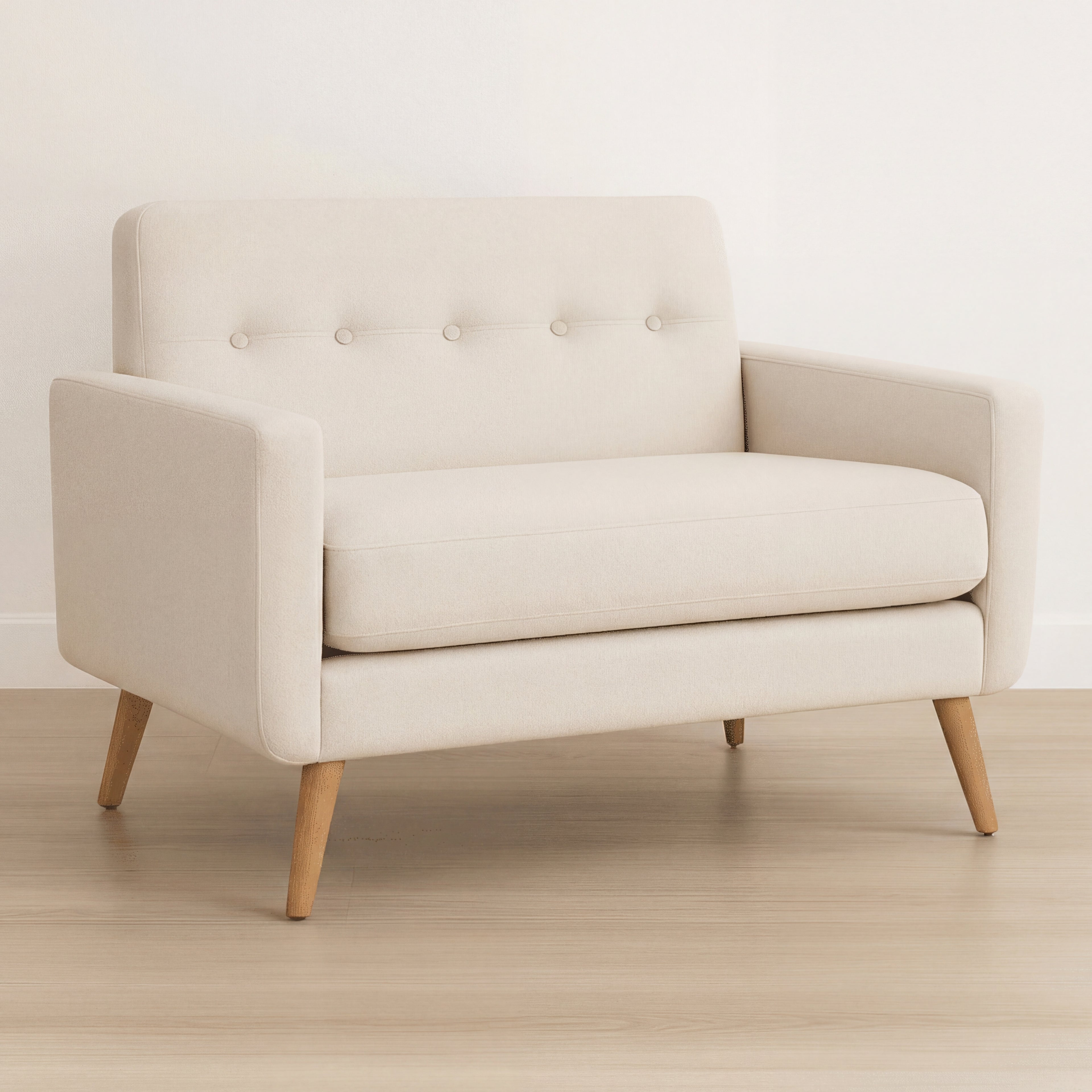 Skandinavisches Sofa 2 Plätze