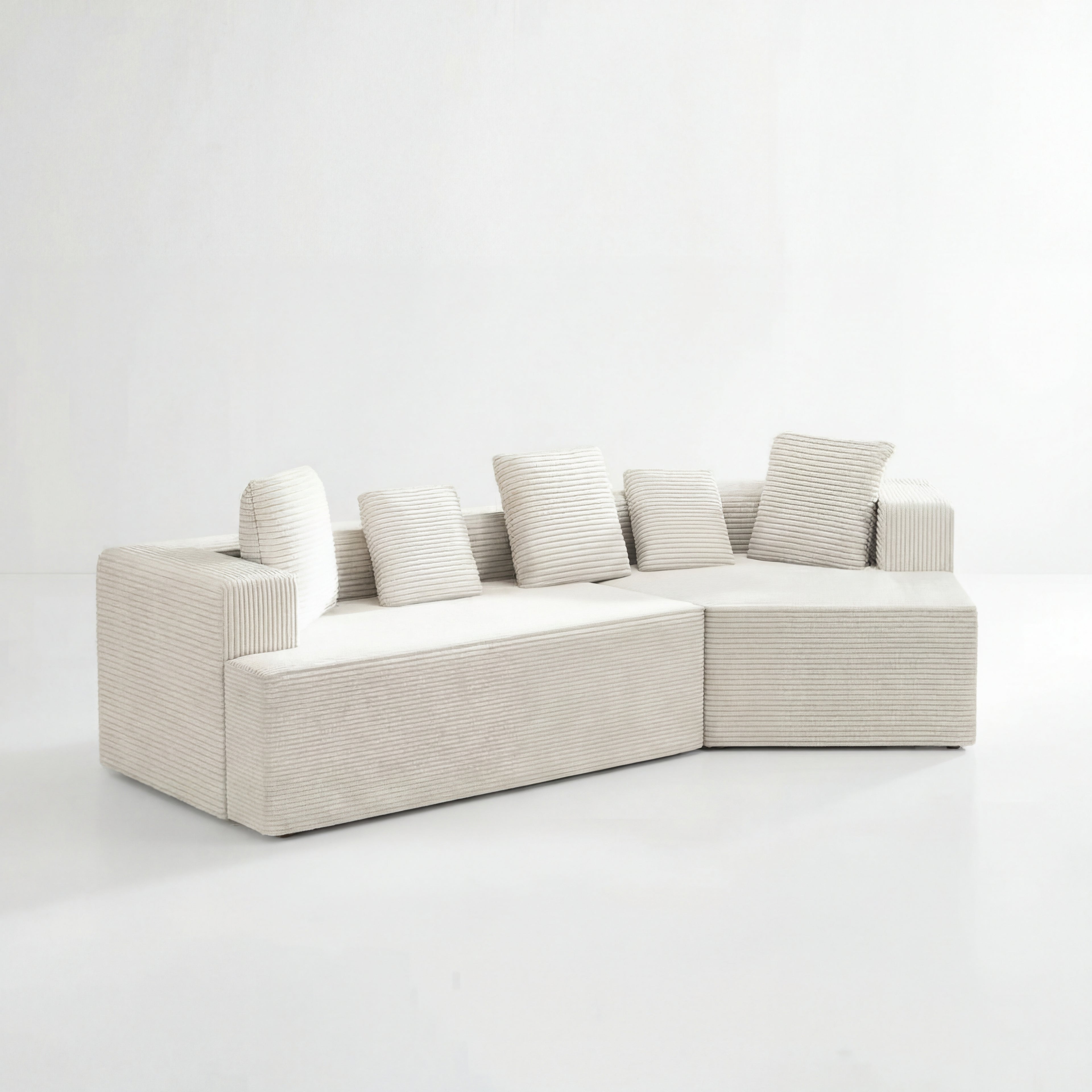 Skandinavisches Sofa 4 Plätze
