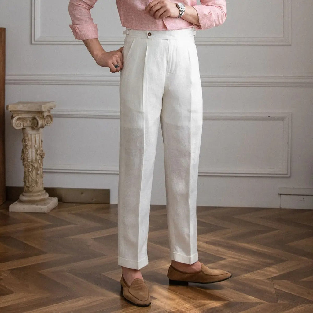 HULF Hose aus Polyester - Weiß