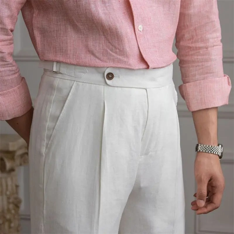 HULF Hose aus Polyester - Weiß