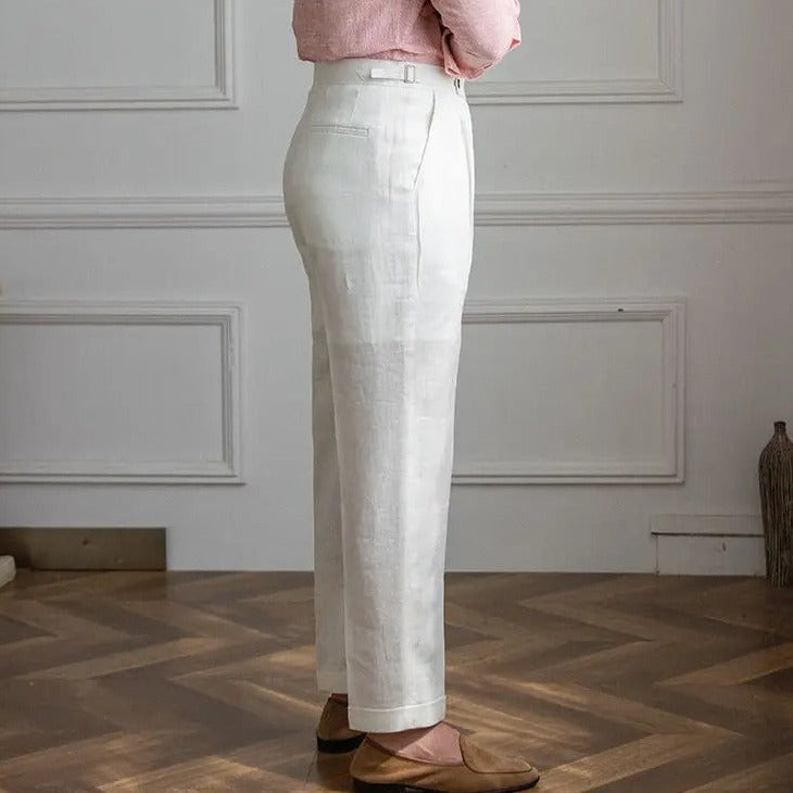 HULF Hose aus Polyester - Weiß