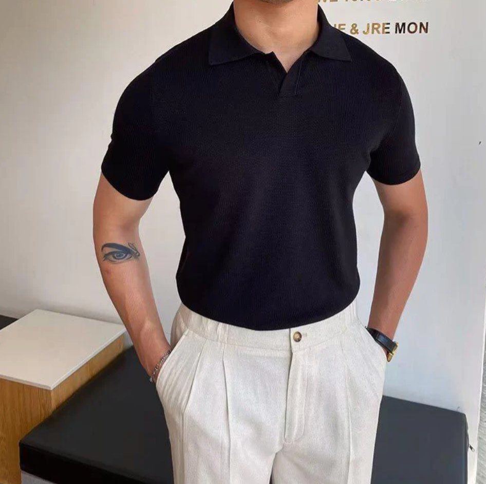 ELIN Poloshirt aus Baumwolle