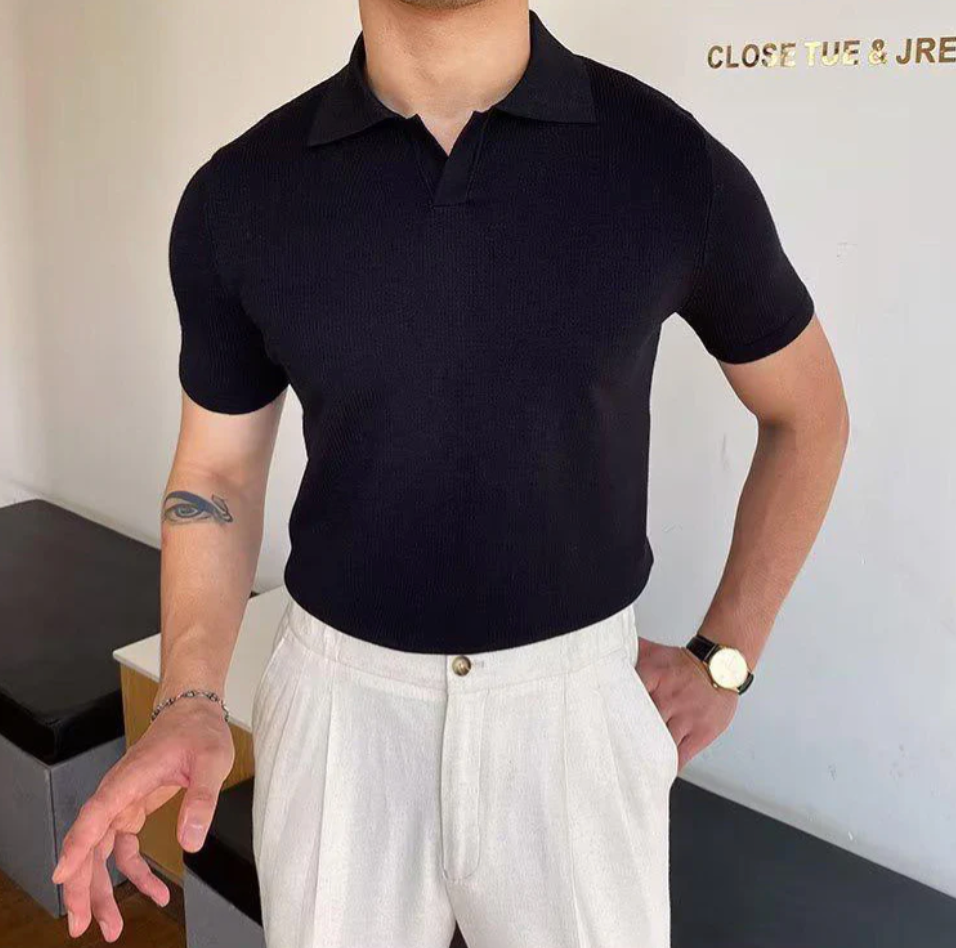 ELIN Poloshirt aus Baumwolle