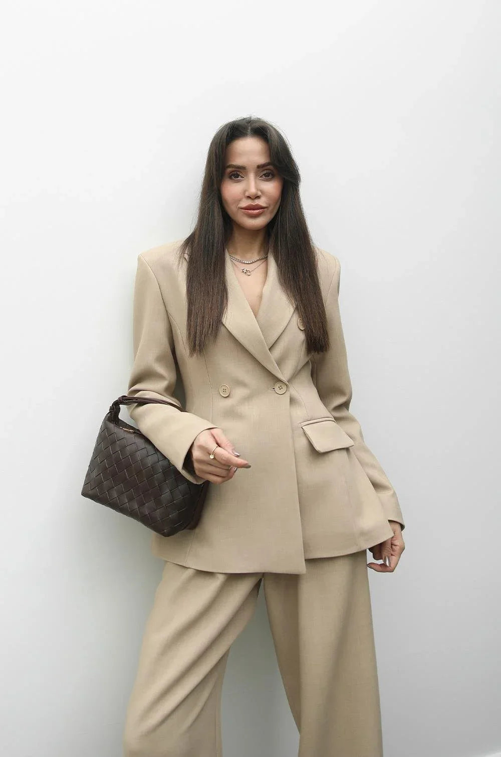 IRGER Set aus Stoff - Beige