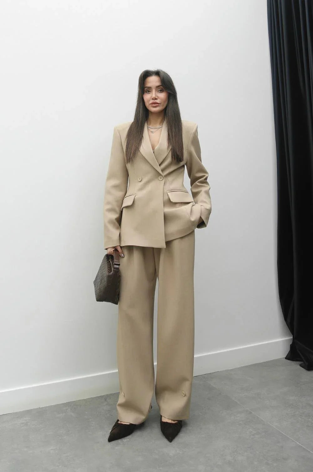 IRGER Set aus Stoff - Beige