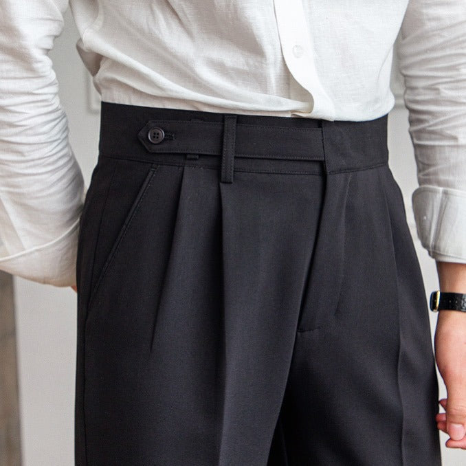 SURIK Hose aus Polyester - Schwarz