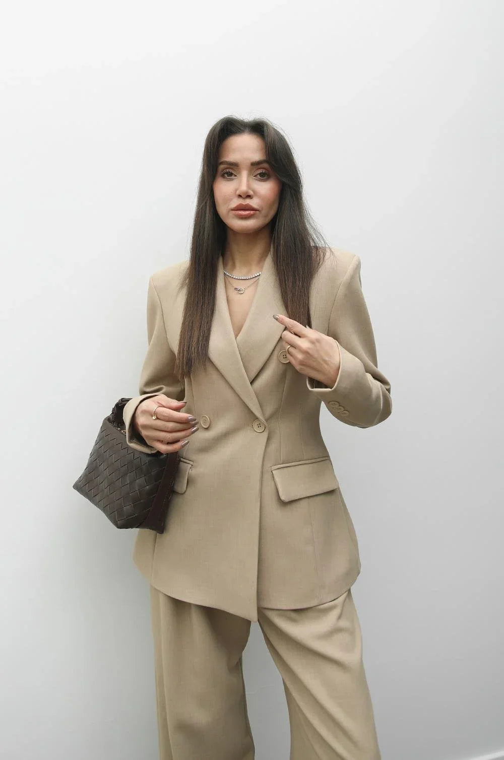 IRGER Set aus Stoff - Beige