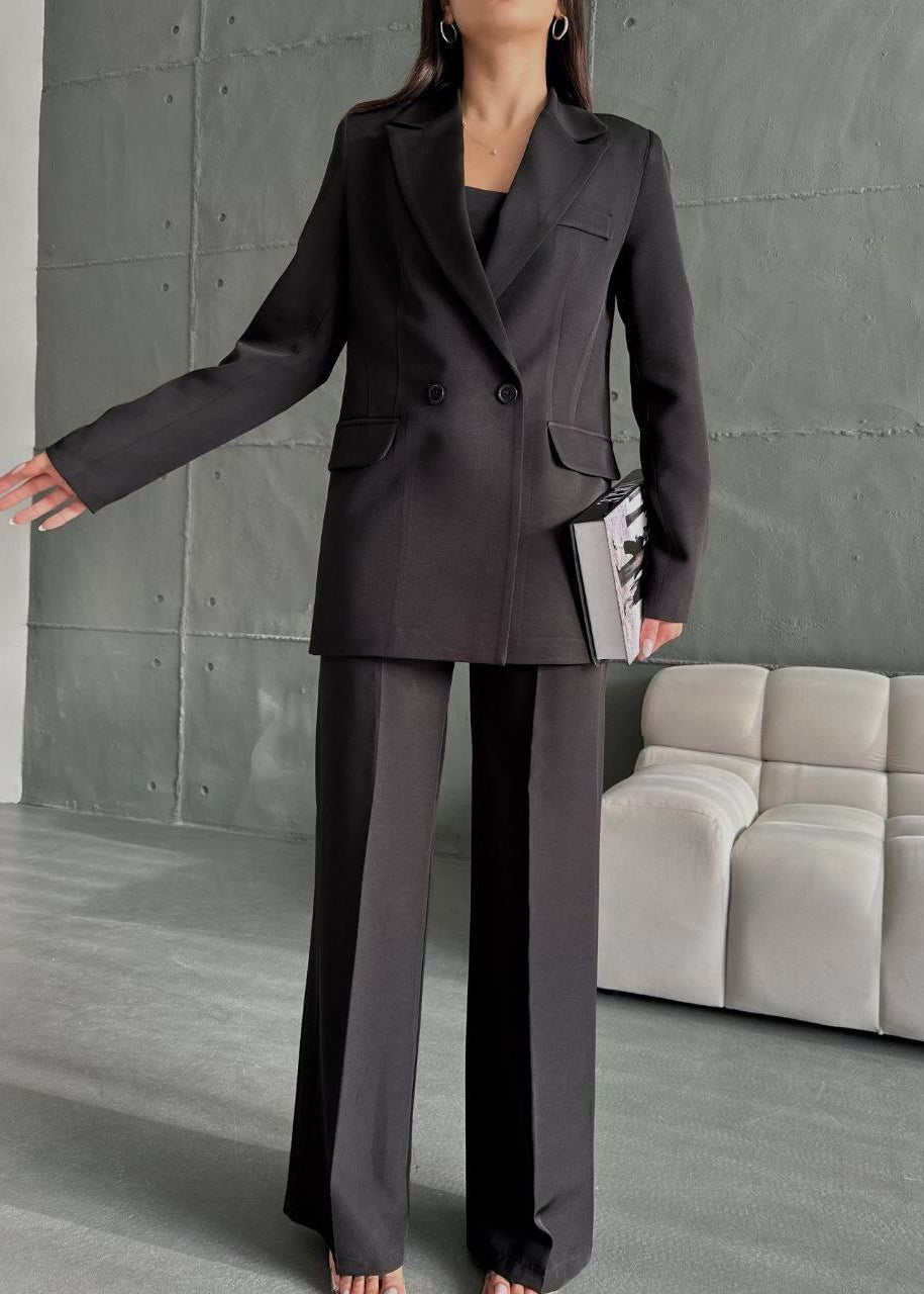 ANGVE Kostüm-Set aus Textil - Schwarz
