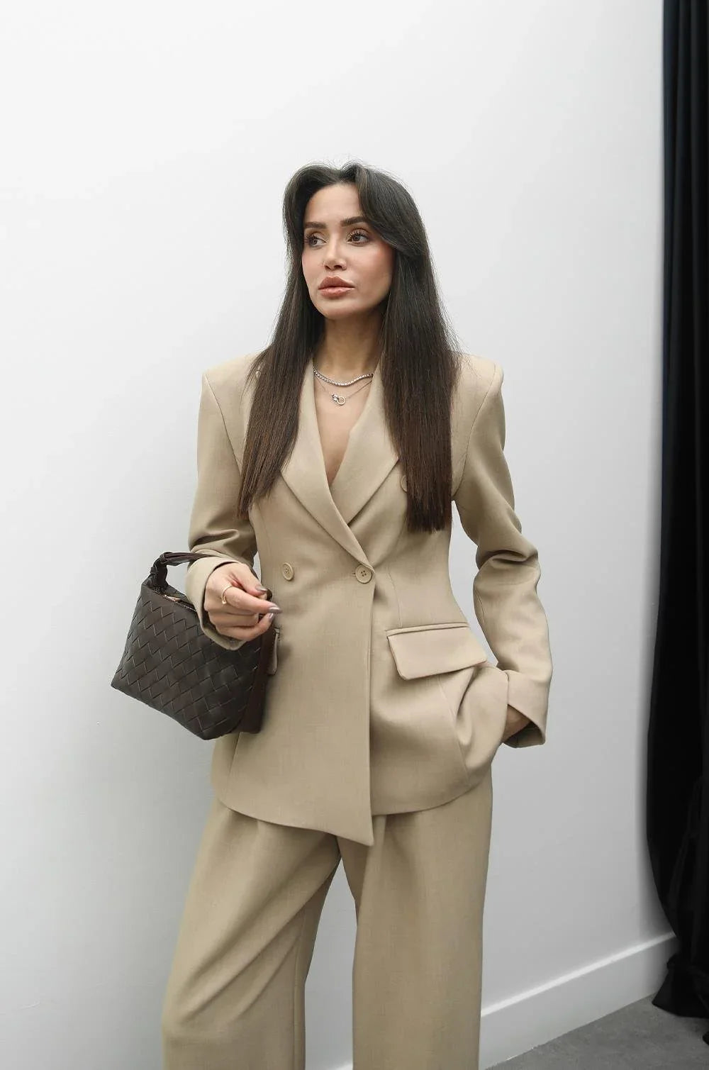 IRGER Set aus Stoff - Beige
