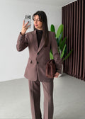 BNGVE Anzug-Set - Braun-Taupe