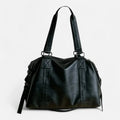 Grand sac à main bandoulière rétro de cours souple Louna