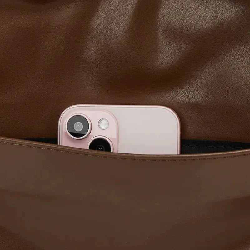 Große Handtasche TOR aus Kunstleder