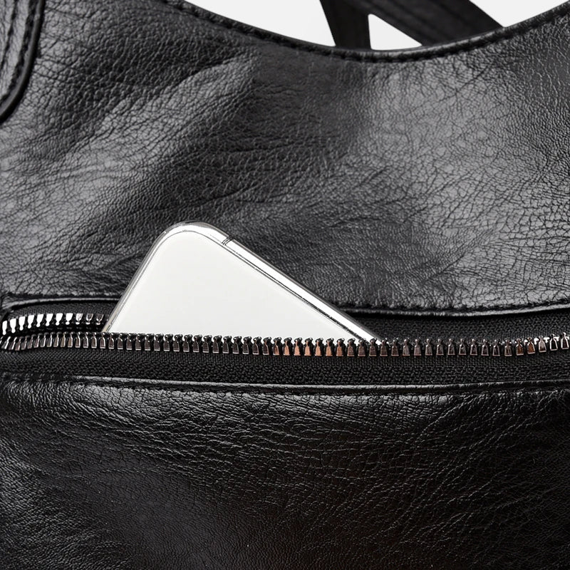 Große Handtasche DEMUND aus Synthetik