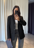 Blazer DAGG aus Stoff - Schwarz